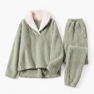 Kylea - Pigiama in Pile - Verde