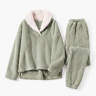 Kylea - Pigiama in Pile - Verde