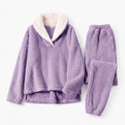 Kylea - Pigiama in Pile - Viola